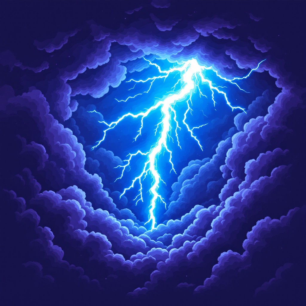 Free Lightning Strikes Night Image - Lightning, Storm, Thunder ...