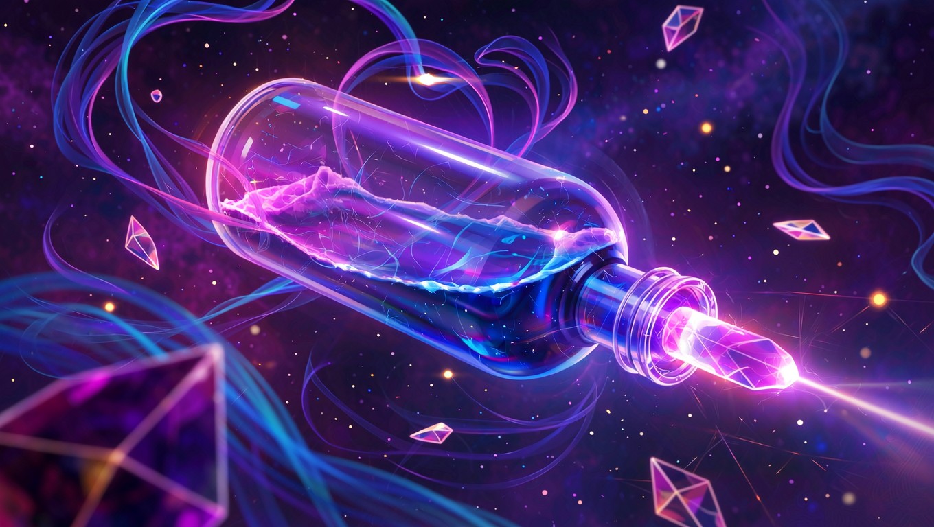 Free Cosmic Bottle Portal Image - Bottle, Crystal, Cosmic | Download at ...
