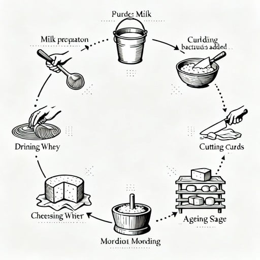 Free Artisanal Cheese Making Photo - Cheese, Dairy, Infographic ...