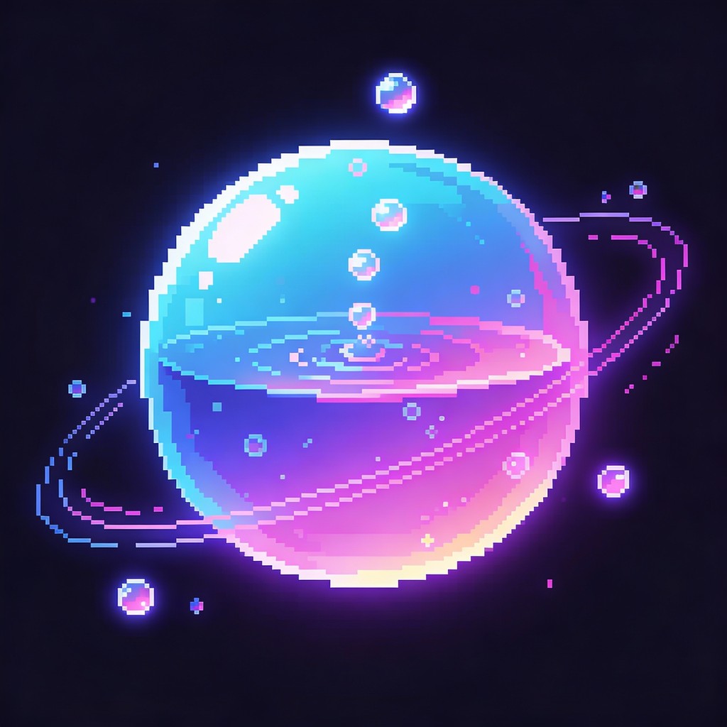 Free Magical Pixel Potion Image - Pixel, Art, Orb | Download at StockCake