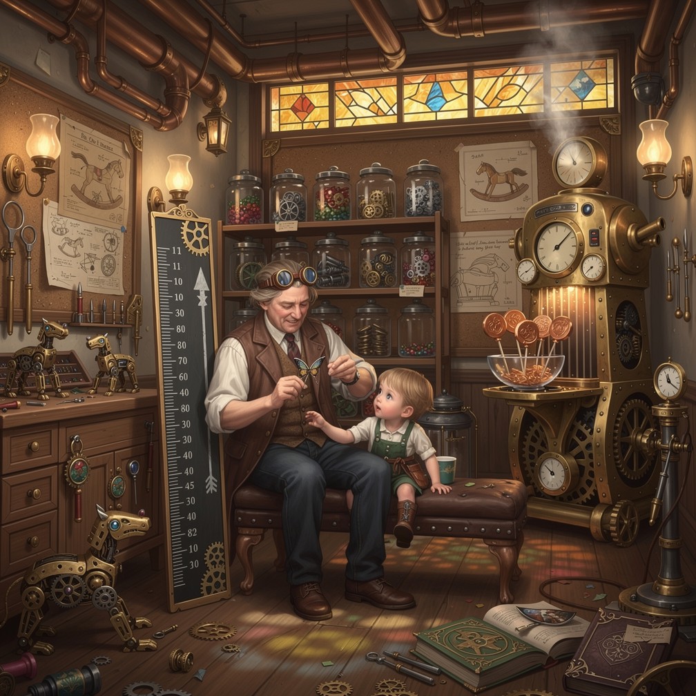 Free Steampunk Inventor Workshop Image - Steampunk, Victorian, Workshop ...
