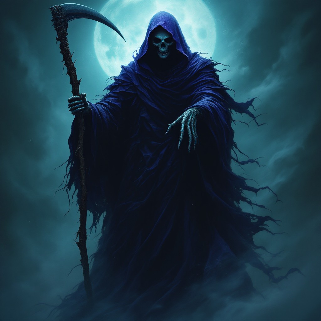 Free Midnight Reaper Rises Image - Reaper, Death, Scythe | Download at ...