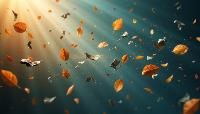 Free Ethereal Floating Fragments Image | Download at StockCake