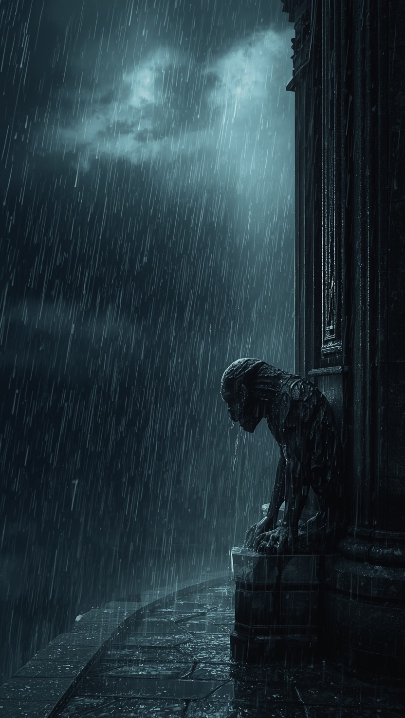 Grotesque Rain Free Gothic Rain Solitude Photo - Gothic, Rain, Storm | Download at ...