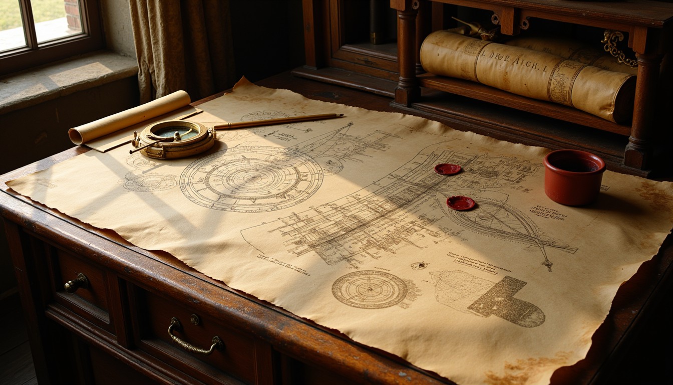 Early Mapping Tools Free Ancient Planning Tools Image - Renaissance, Maps, Compass ...