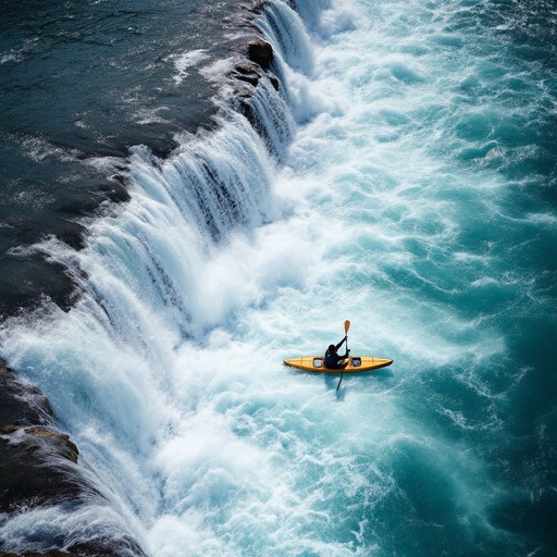 Free Kayaker Braves Rapids Image - Kayaking, Waterfall, Rapids ...