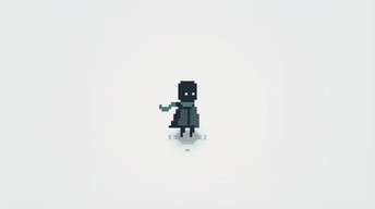 Free Lonely Pixel Wanderer Image - Pixel, Minimalist, Retro | Download ...