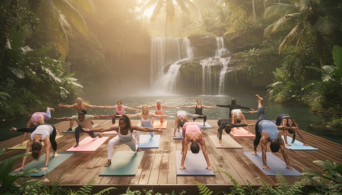 Free Tropical Yoga Paradise Image - Yoga, Meditation, Wellness ...