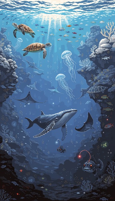 Free Sunken Anchor Pixel Image - Anchor, Underwater, Pixel | Download ...
