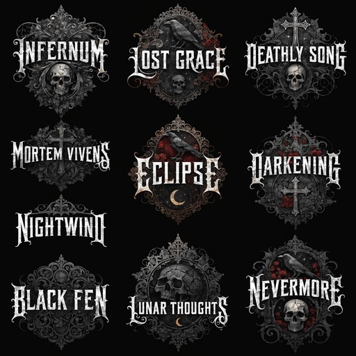 Free Gothic Logo Collection Image - Gothic, Logos, Skulls | Download at ...