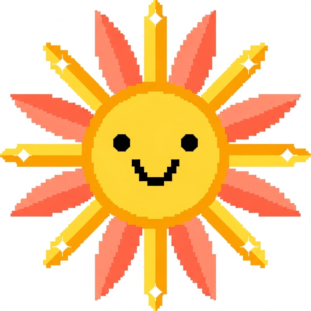Free Pixel Sunshine Smile Photo - Pixel, Sun, Kawaii | Download at ...
