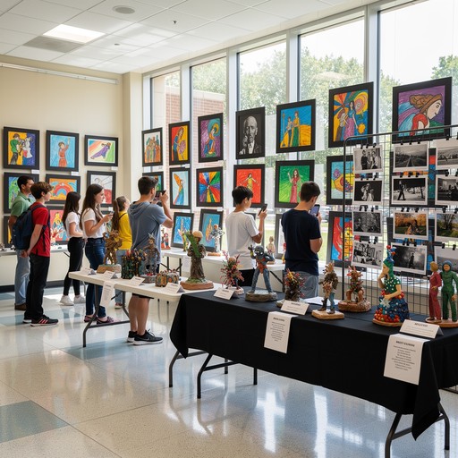 Free Student Art Showcase Image - Exhibition, Art, Student | Download ...