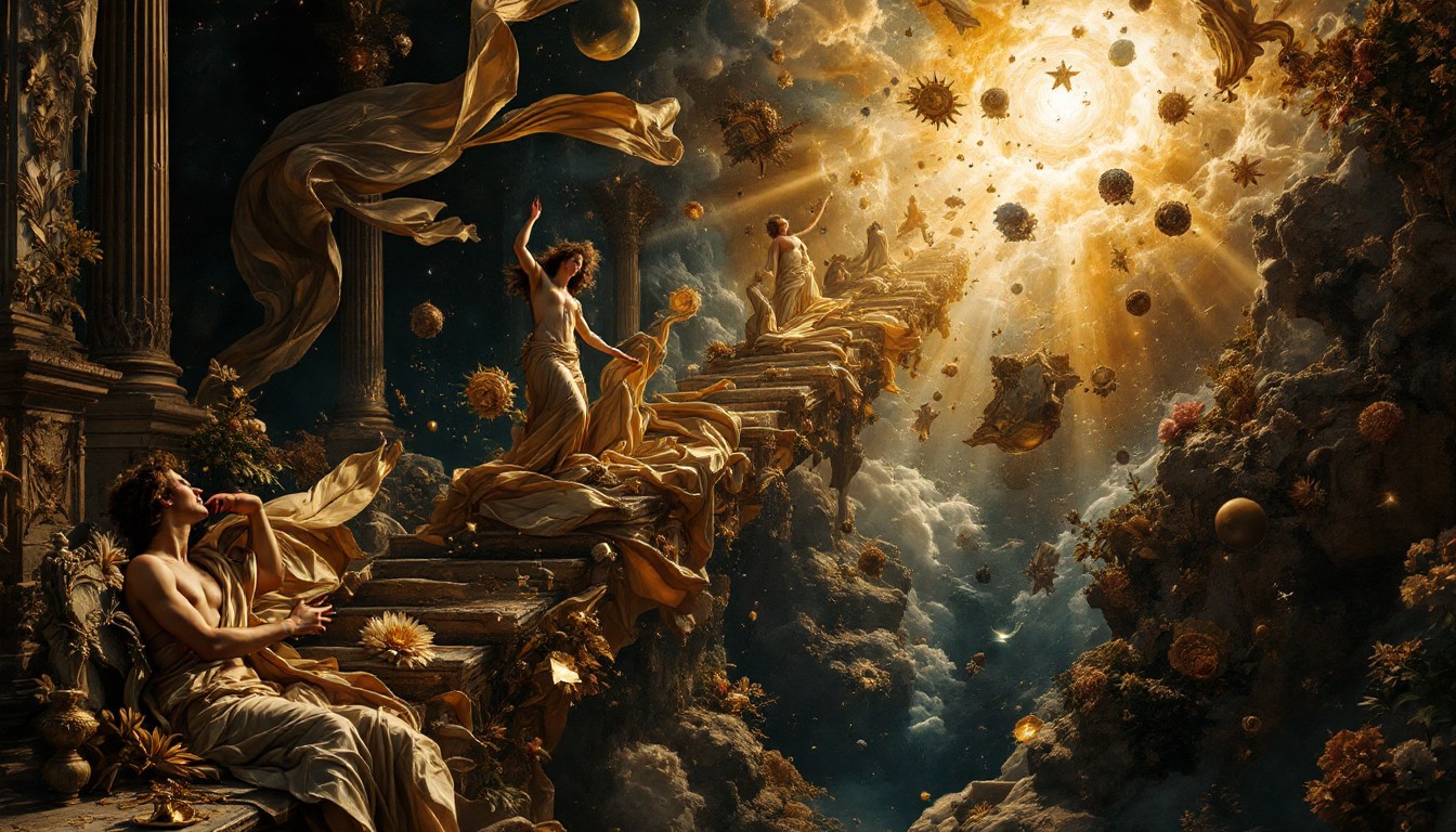 Download Heaven Meets Earth Image - Baroque, Celestial, Divine