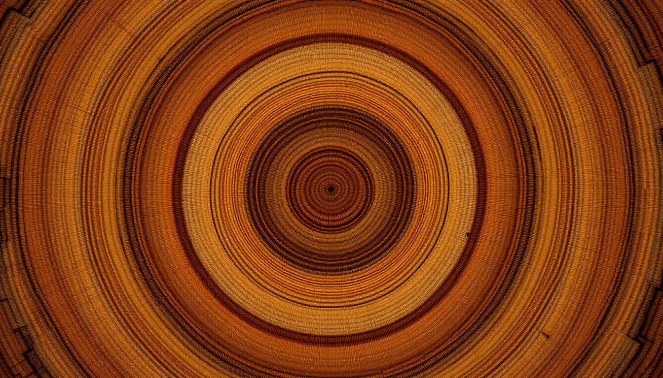Circus Tree By R Free Circular Tree Story Image - Tree, Rings, Wood | Download at StockCake