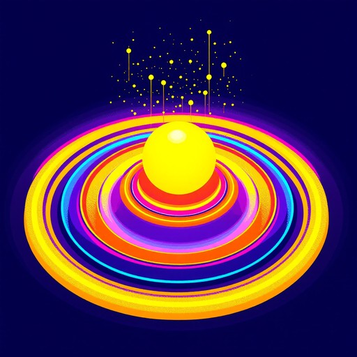 Free Pixel Power Surge Image - Pixel, Energy, Orb | Download at StockCake