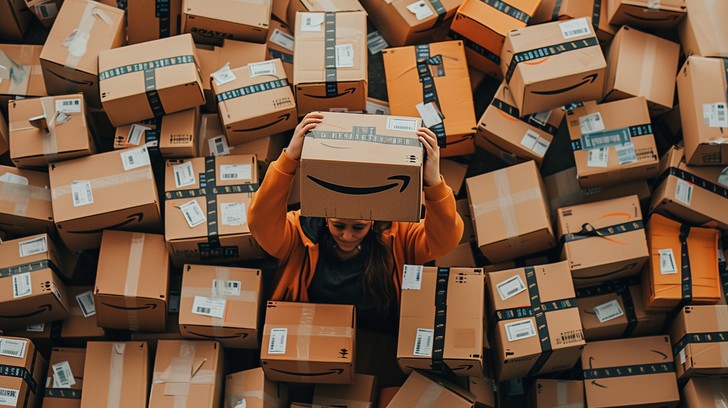 Free Boxes Overload Scene Image | Download at StockCake