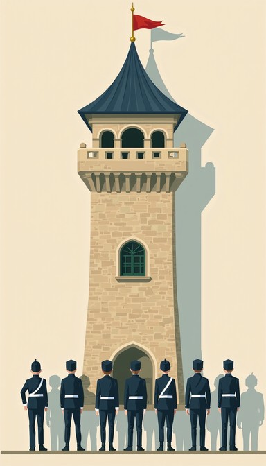 Pixels Graphics Watchtower Free Sunset Tower Guard Image - Watchtower, Pixel, Sunset | Download at ...