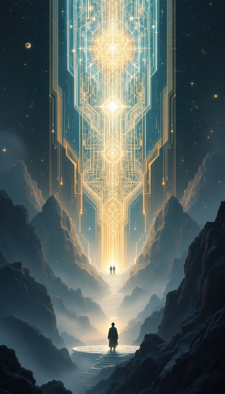 Free Ascending Divine Realms Image - Futuristic, Traditional, Spiritual ...