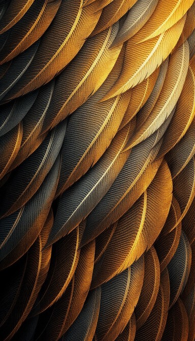 Free Golden Feather Abstract Image - Feathers, Golden, Abstract ...