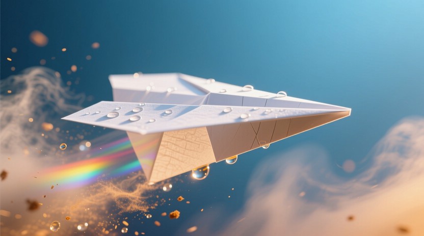 Paper Plane In Flight Free Paper Flight Physics Image - Airplane, Paper, Flight | Download at ...
