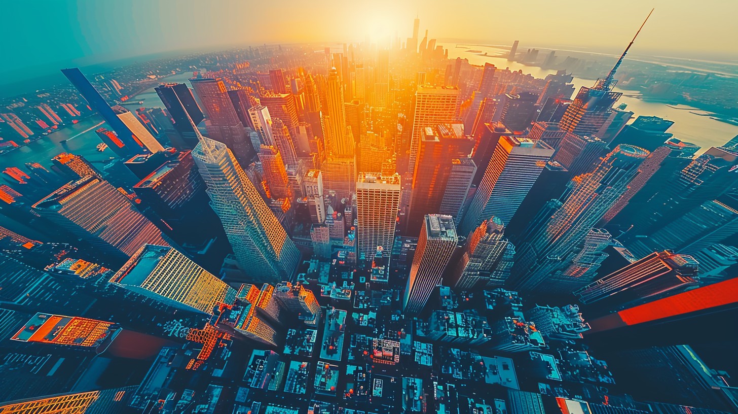 Free Urban Sunrise View Image - Urban, Sunrise, Cityscape | Download at ...