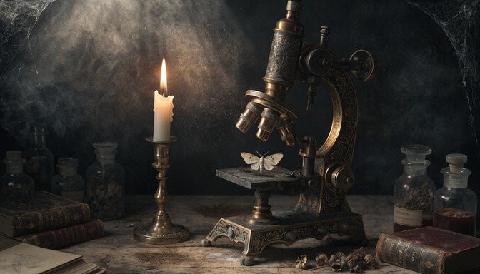 Free Victorian Scientific Mystery Image - Microscope, Victorian, Gothic ...