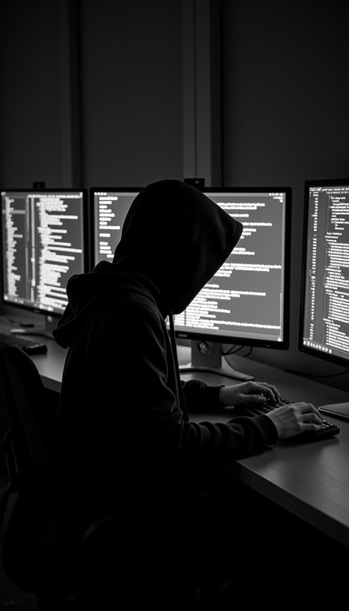 Free Coder in shadows Image - Programmer, Hoodie, Coding | Download at ...