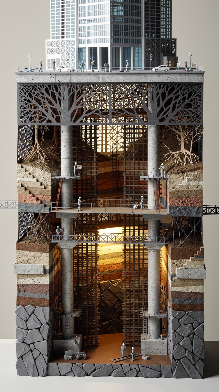 Free Foundation Layers Revealed Image - Architecture, Foundation ...