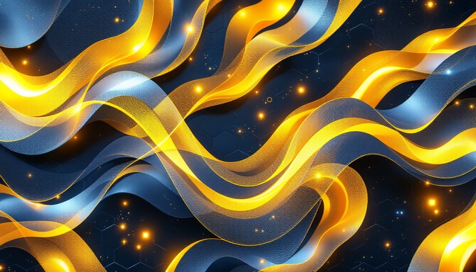 Free Golden Waves Flow Image - Abstract, Flowing, Golden | Download at ...