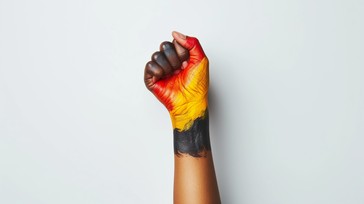 Free Painted Fist Raised Image - Fist, Paint, Solidarity | Download at ...