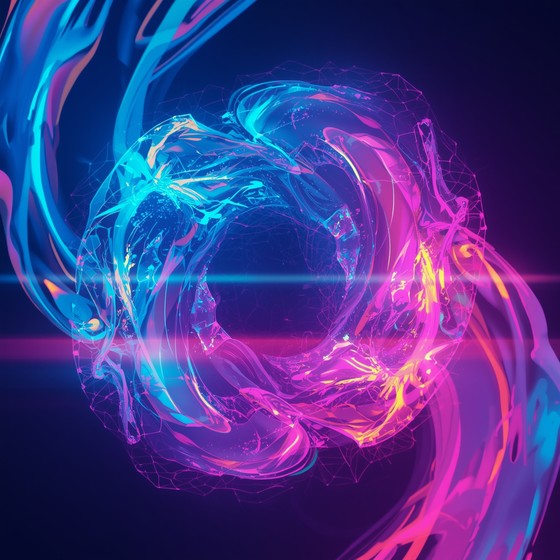 Free Neon Fire Matrix Image - Cyberpunk, Fire, Holographic | Download ...