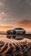 Free Sunset Beach Drive Image - Sunset, Beach, Car | Download at StockCake