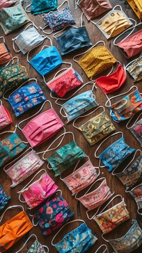 Free Colorful Face Masks Image - Masks, Colorful, Patterns | Download ...