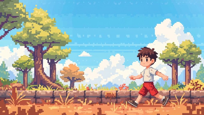 Free Pixel Adventure Journey Image - Pixel, Chibi, Boy | Download at ...