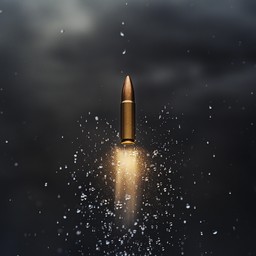 Free Bullet in Rain Image - Bullet, Rain, Glass | Download at StockCake