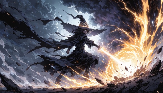 Free Epic Wizard Battle Image - Anime, Wizard, Magic | Download at ...
