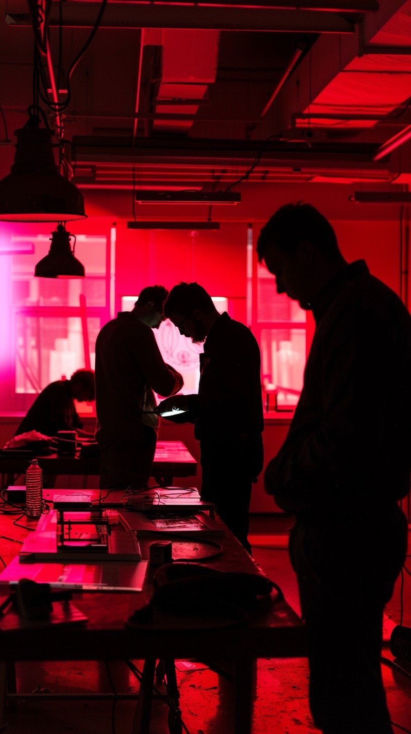 Free Red Workspace Glow Image - Workspace, Red, Silhouette | Download ...