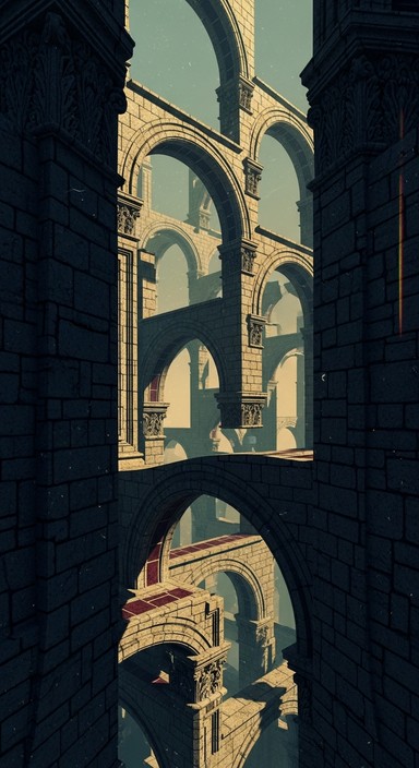 Impossible Labyrinth Design Free Escher's Digital Prison Image - Labyrinth, Escher, Surreal ...