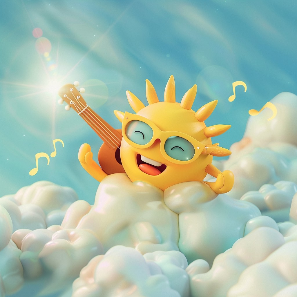 Sun Music Instruments Free Sunny Music Delight Image - Sun, Music, Clouds | Download at StockCake