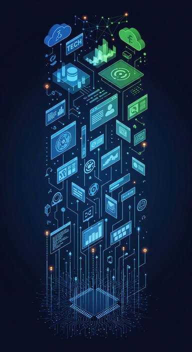 Free Digital Innovation Rising Image - Technology, Digital, Isometric ...