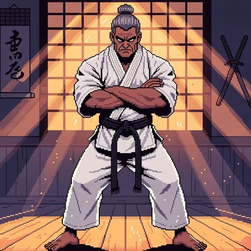 Free Peaceful Dojo Dawn Image - Dojo, Pixel, Japanese | Download at ...