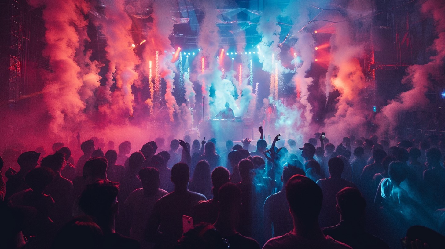Free Vibrant Club Scene Image - Concert, Party, Dj | Download at StockCake