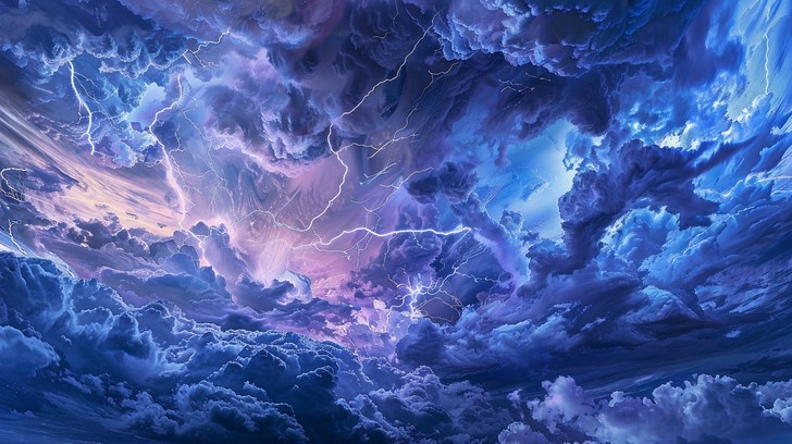 Free Stormy Sky Drama Image - Storm, Clouds, Lightning | Download at ...