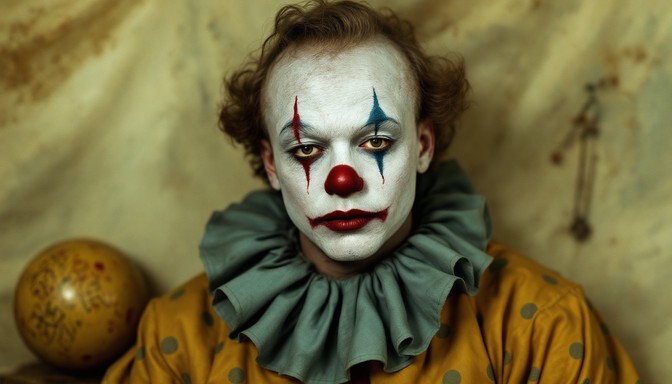Subtle Clown Free Vintage Clown Portrait Image - Clown, Vintage, Circus | Download ...
