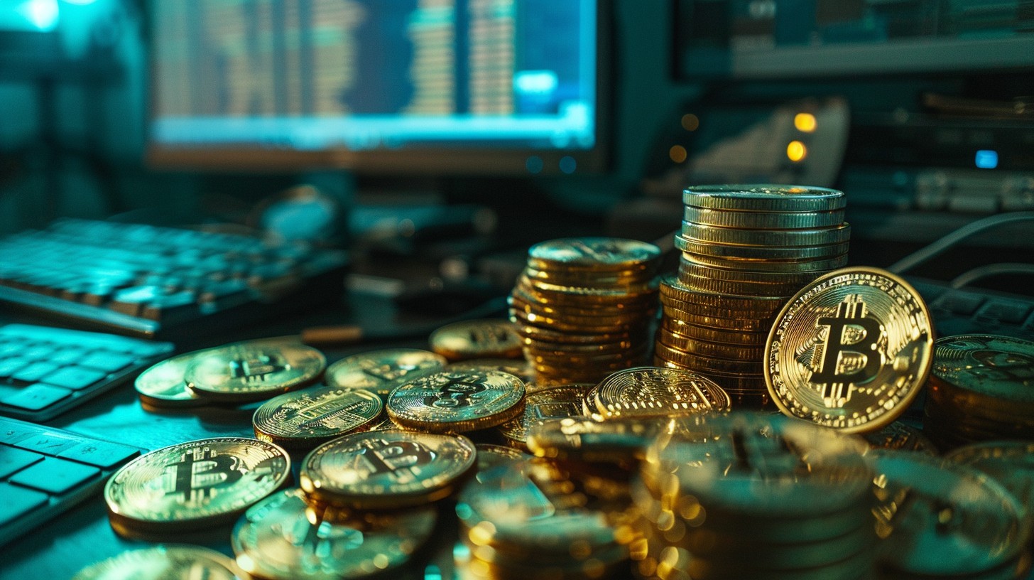 Free Cryptocurrency Trading Desk Image - Cryptocurrency, Trading, Desk |  Download at StockCake