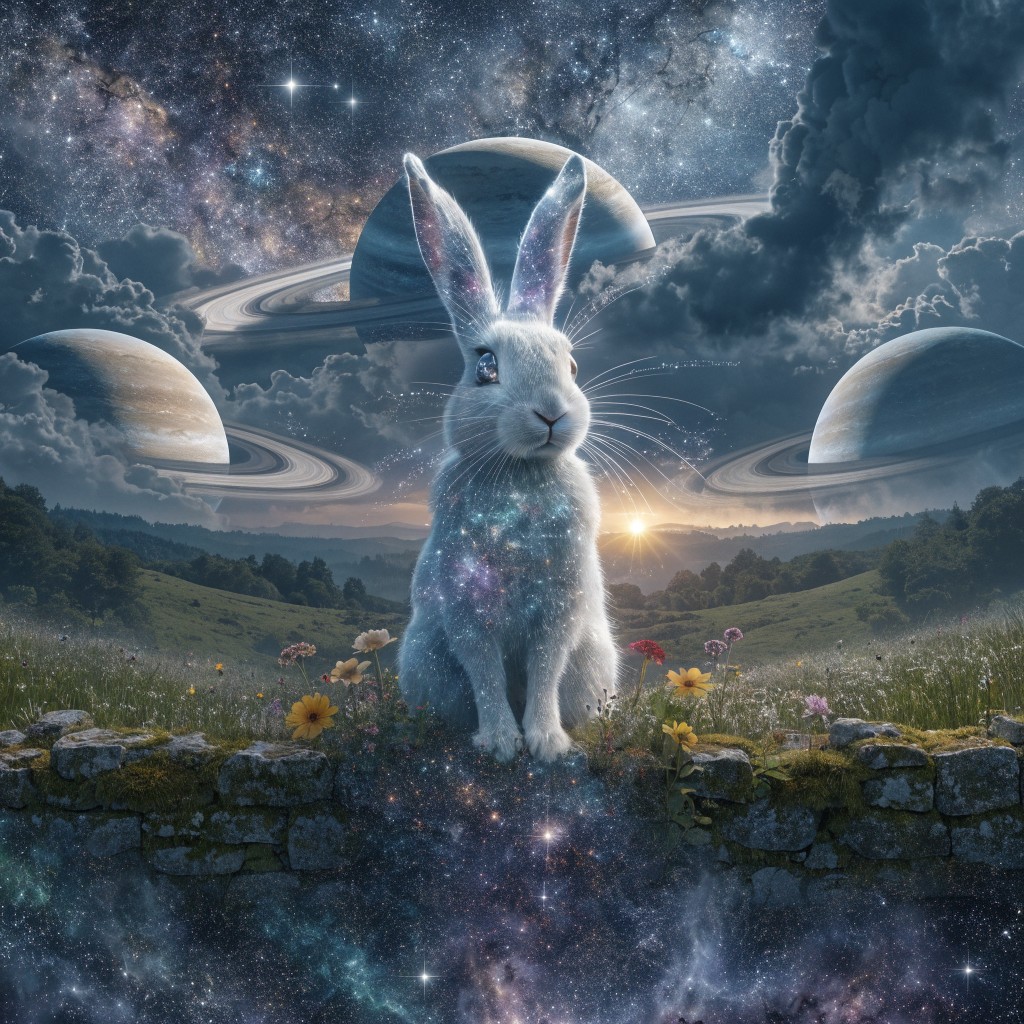 Free Cosmic Rabbit Guardian Image - Rabbit, Bunny, Cosmic | Download at ...