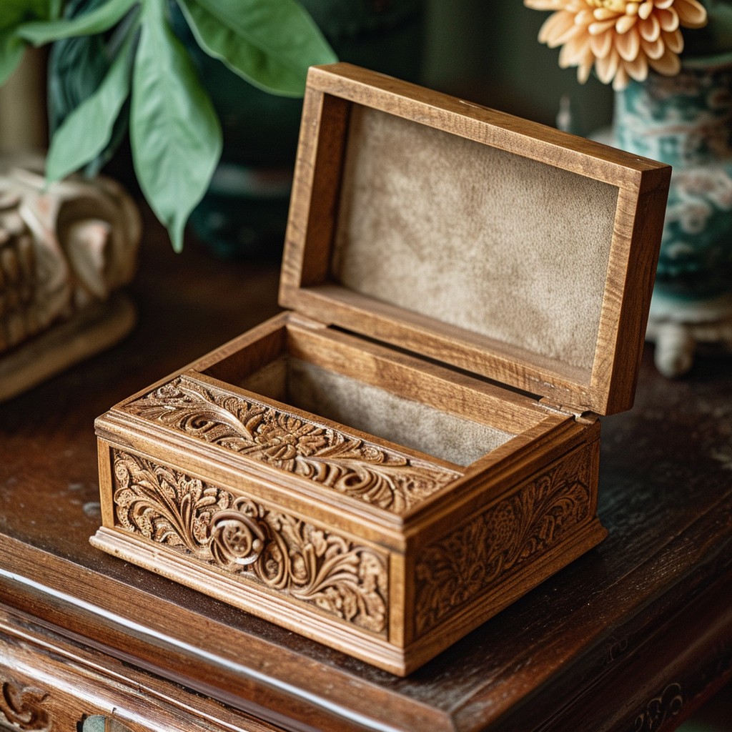 Free Carved Wooden Box Image - Wooden, Box, Carved | Download at StockCake