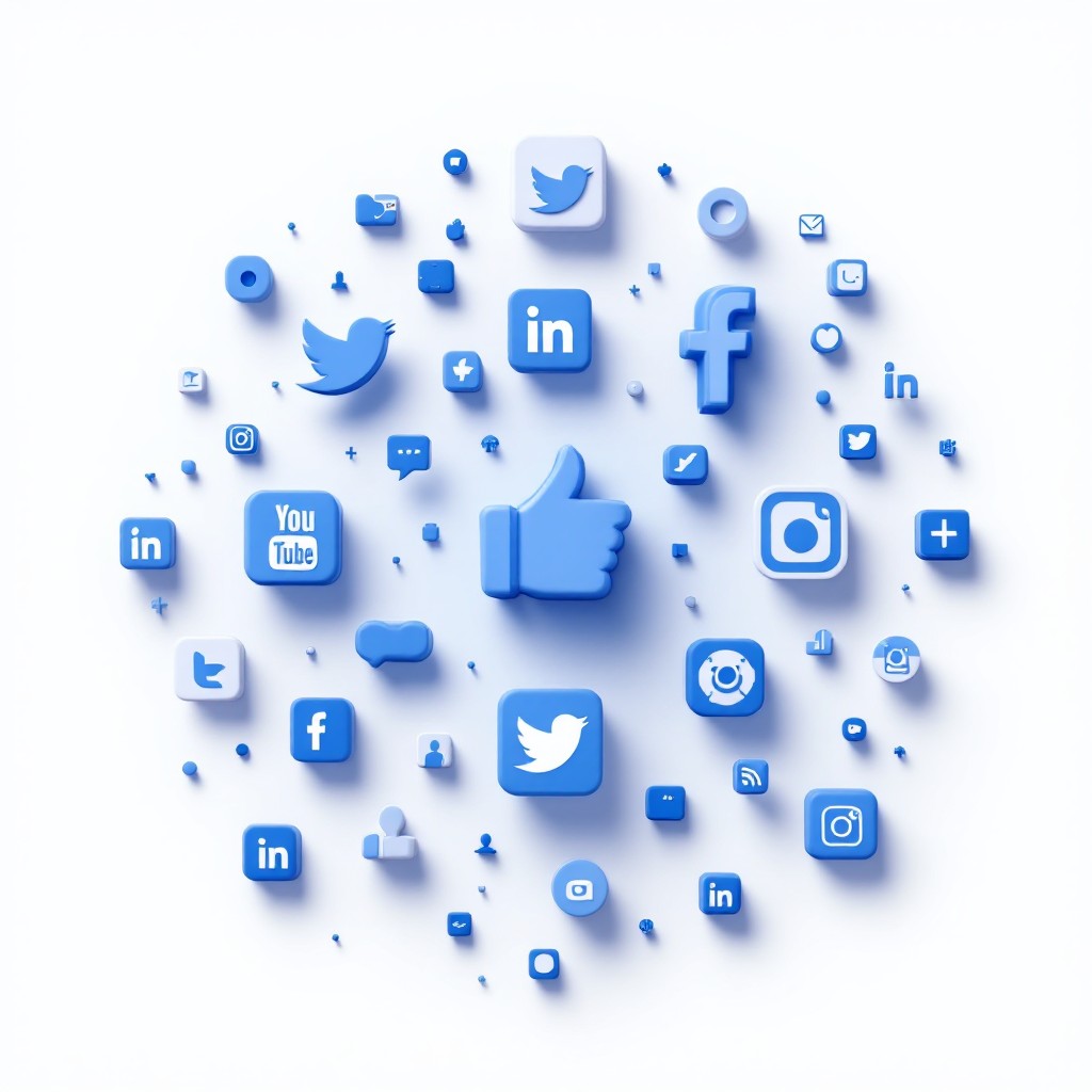 Free Floating Social Icons Image - Social, Media, Icons | Download at ...