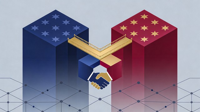 Free Bridge Between Nations Image - Partnership, Cooperation, Bridge ...