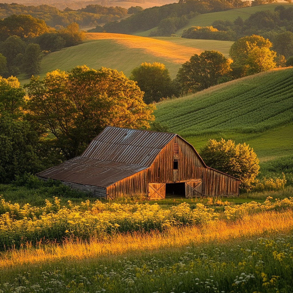 Rustic Rural Barn Free Rustic Sunset Barn Image - Barn, Sunset, Rural | Download at StockCake